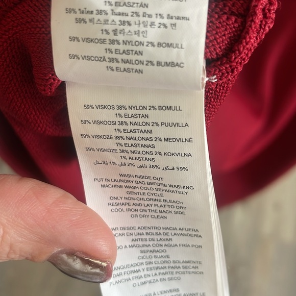 Micheal Kors red dress size small - Picture 12 of 12